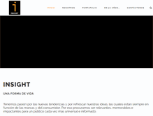 Tablet Screenshot of insight-pty.com